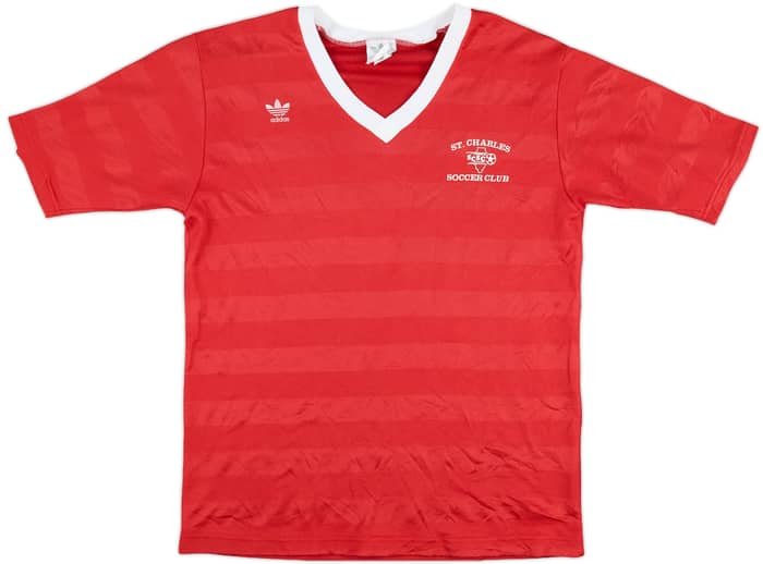 1982-86 St. Charles Soccer Club Match Issue Home Shirt #3
