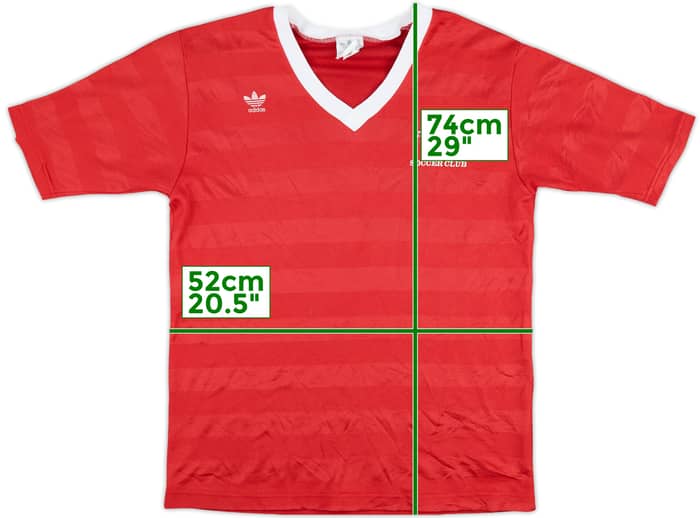 1982-86 St. Charles Soccer Club Match Issue Home Shirt #3