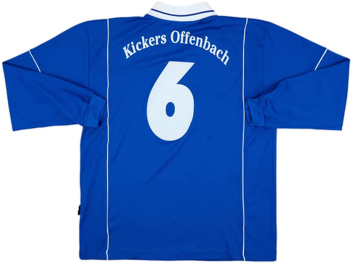 2004-05 Offenbacher Kickers Match Issue Away L/S Shirt #6