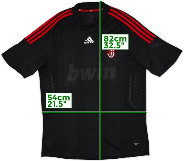 2008-09 AC Milan Third Shirt - 4/10 - (L) 2008-09 AC Milan Third Shirt - 4/10 - (L)