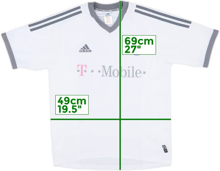 2002-03 Bayern Munich Away Shirt Ballack #13 - 7/10 - (S)