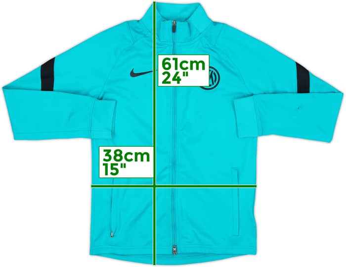 2021-22 Inter Milan Nike Track Jacket - 8/10 - (M.Boys)