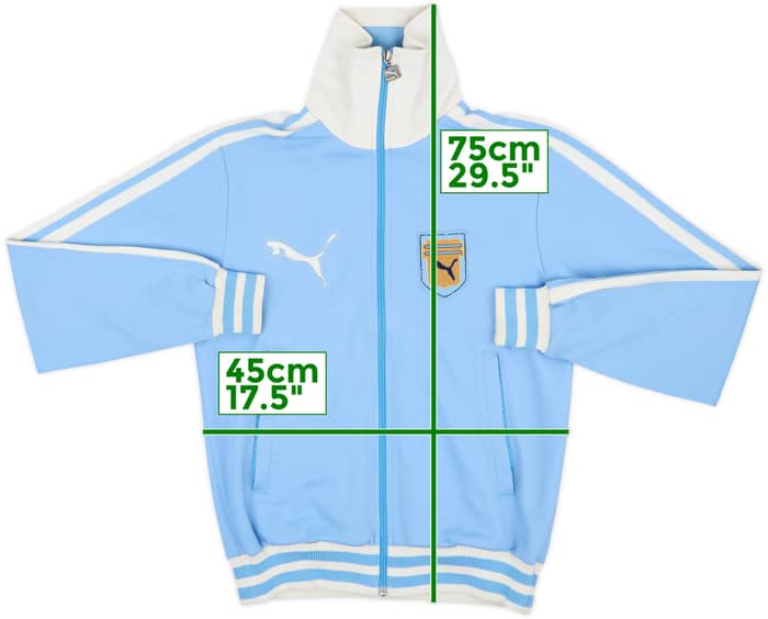 2007-08 Uruguay Puma Retro Track Jacket - 8/10 - (S)