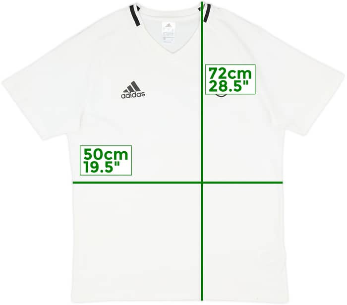 2015-16 Juventus adidas Cotton Tee - 8/10 - (L)