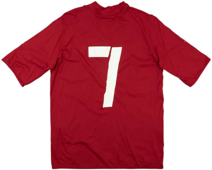 2003-04 Roma Match Issue Home Shirt #7