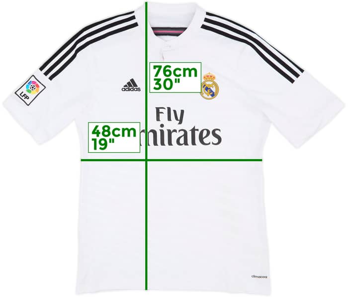 2014-15 Real Madrid Home Shirt Ronaldo #7 - 5/10 - (L)