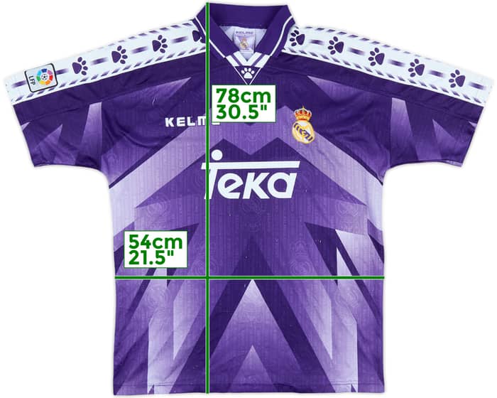 1996-97 Real Madrid Away Shirt - 5/10 - (L)