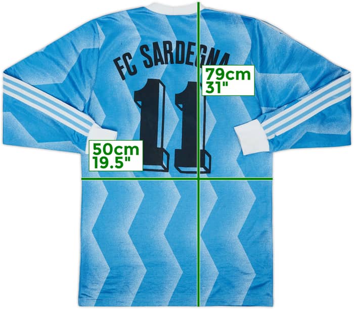 1990s adidas Template L/S Shirt #11 - 6/10 - (L)