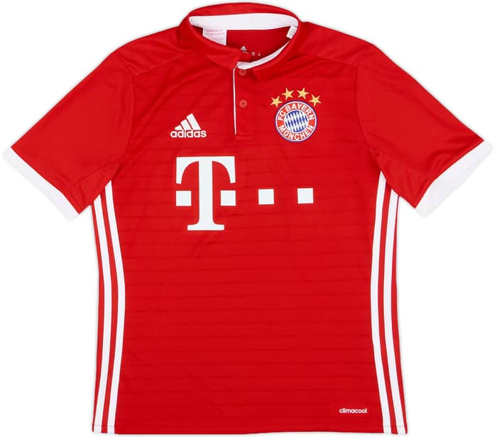 2016-17 Bayern Munich Home Shirt - 9/10 - (L.Boys)