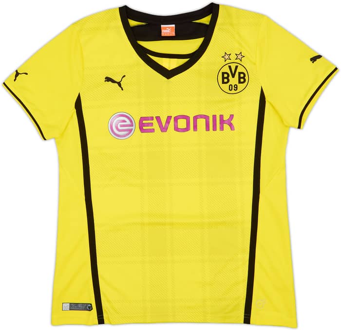 2013-14 Borussia Dortmund Home Shirt - 7/10 - (Women's L)