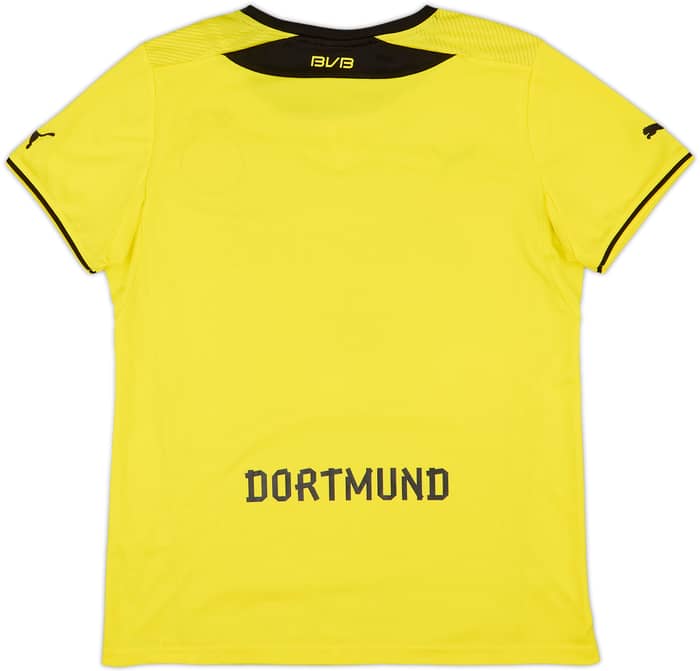 2013-14 Borussia Dortmund Home Shirt - 7/10 - (Women's L)