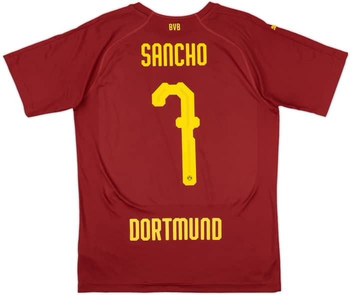 2019-20 Dortmund Third Shirt Sancho #7 - 10/10 - (M)