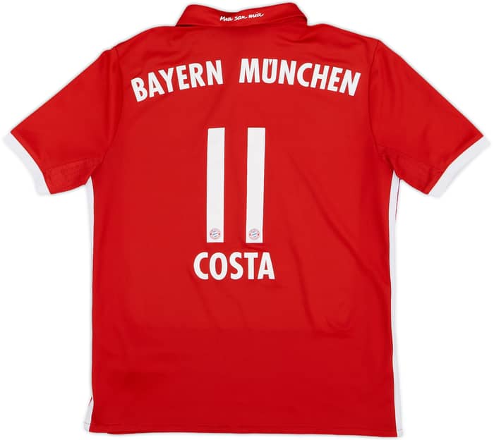 2016-17 Bayern Munich Home Shirt Costa #11 - 7/10 - (L.Boys)