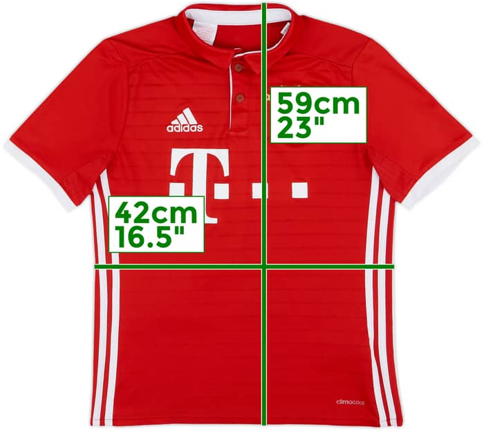 2016-17 Bayern Munich Home Shirt Costa #11 - 7/10 - (L.Boys)