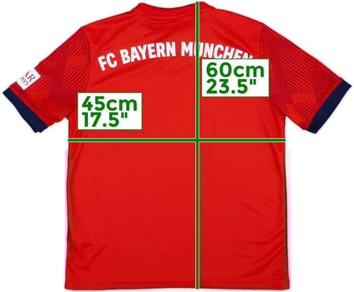 2018-19 Bayern Munich Home Shirt - 9/10 - (L.Boys)