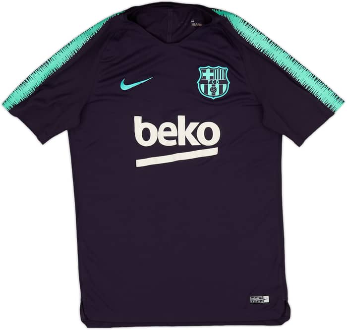 2018-19 Barcelona Nike Training Shirt - 9/10 - (M)