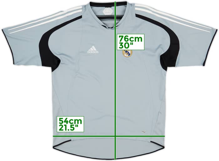 2004-05 Real Madrid adidas Training Shirt - 8/10 - (M/L)