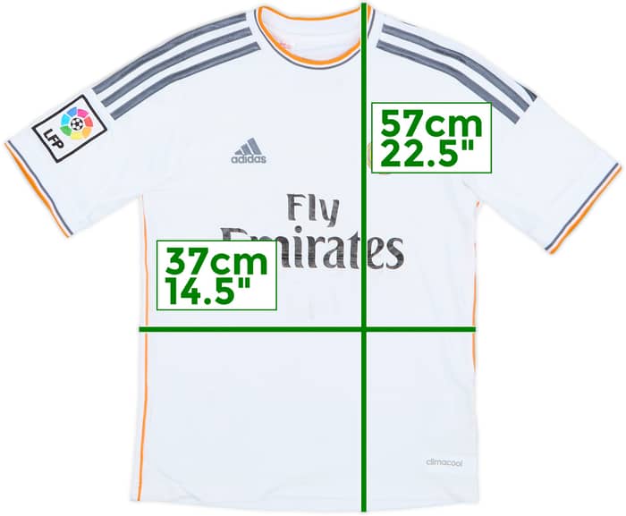 2013-14 Real Madrid Home Shirt - 4/10 - (S.Boys)