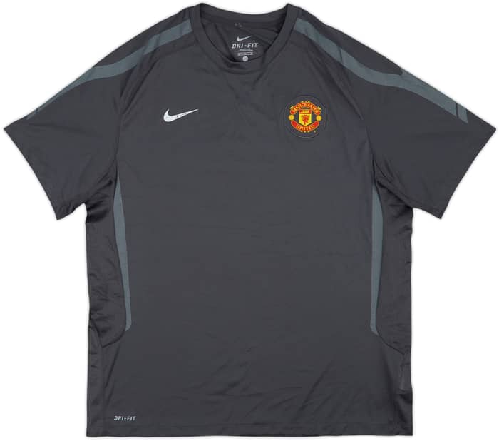 2010-11 Manchester United Nike Training Shirt - 5/10 - (XL)