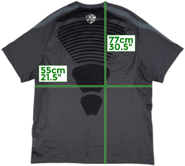 2010-11 Manchester United Nike Training Shirt - 5/10 - (XL)
