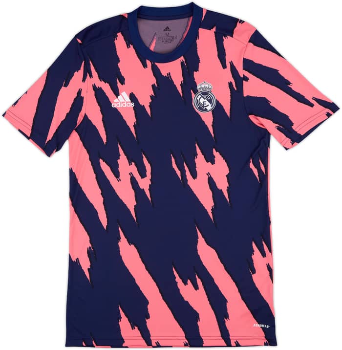 2020-21 Real Madrid adidas Pre-Match Training Shirt - 10/10 - (M)