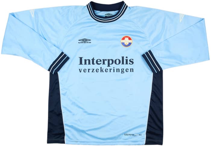 2002-03 Willem II Match Issue Away L/S Shirt #24