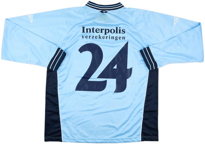 2002-03 Willem II Match Issue Away L/S Shirt #24