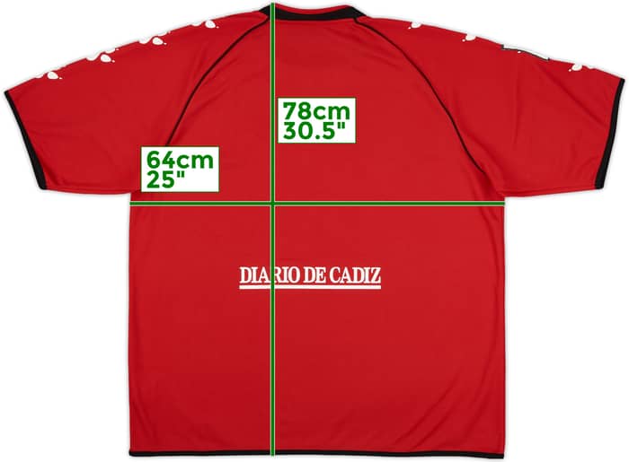 2004-05 Cadiz Third Shirt - 5/10 - (XL)