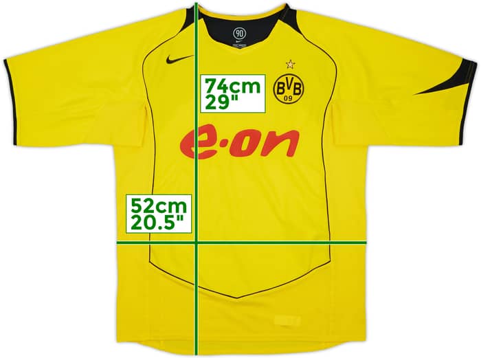 2004-05 Borussia Dortmund Home Shirt Rosicky #10 - 7/10 - (M)