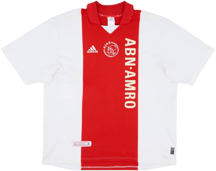 2001-02 Ajax Home Shirt Zlatan #9 - 7/10 - (XXL)