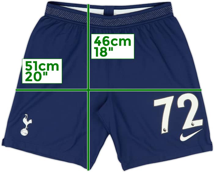 2019-20 Tottenham Player Issue Home Shorts #72 - 8/10 - (M)
