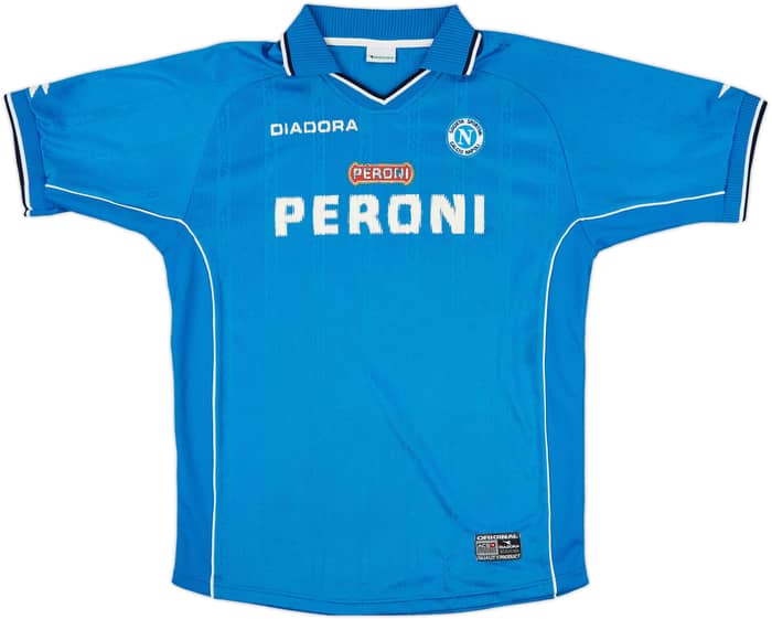 2000-01 Napoli Home Shirt - 5/10 - (XL)