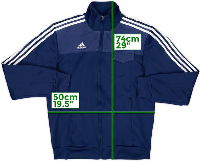 2007-08 France adidas Track Jacket - 7/10 - (XL) 2007-08 France adidas Track Jacket - 7/10 - (XL)