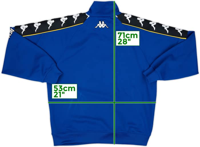 1997-98 Juventus Kappa 1/4 Zip Track Jacket - 8/10 - (S)