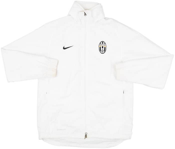 2011-12 Juventus Nike Hooded Rain Jacket - 8/10 - (M)