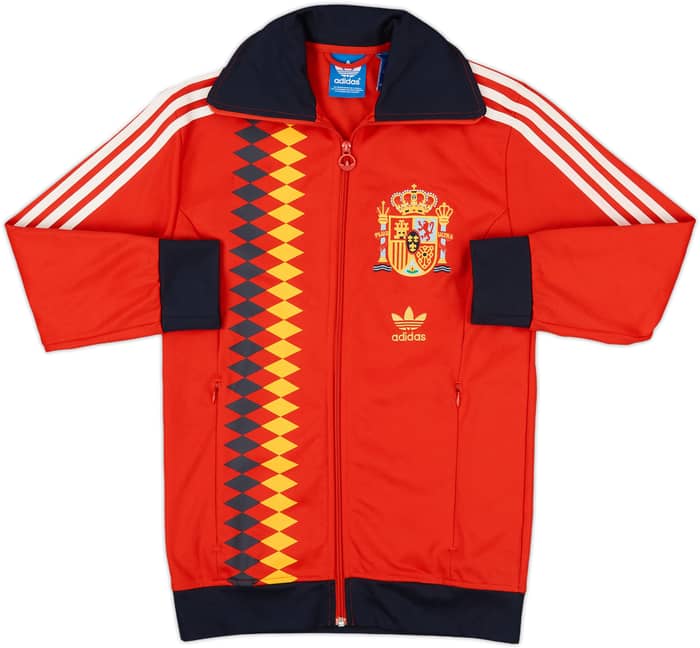 2014-15 Spain adidas Originals Retro Track Jacket - 9/10 - (S)