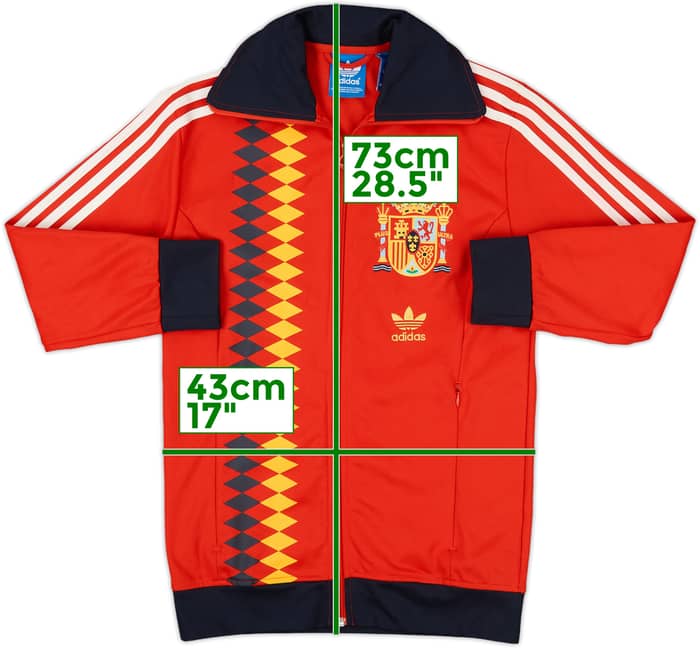 2014-15 Spain adidas Originals Retro Track Jacket - 9/10 - (S)