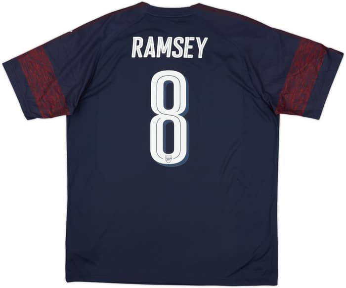 2018-19 Arsenal Away Shirt Ramsey #8 - 7/10 - (XL)