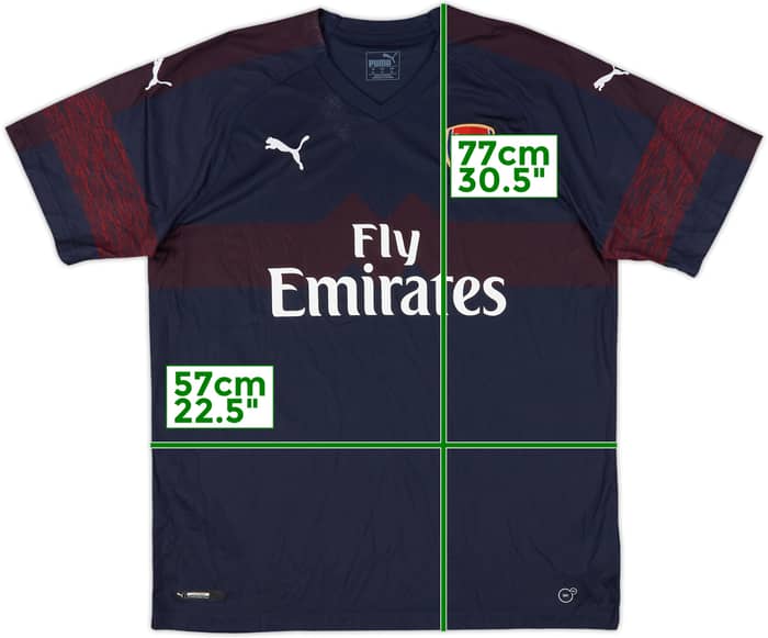2018-19 Arsenal Away Shirt Ramsey #8 - 7/10 - (XL)