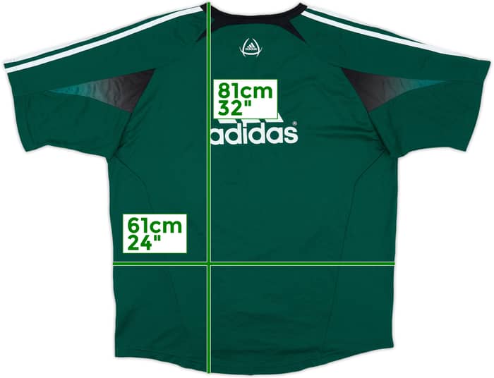 2005-06 Saint Etienne adidas Training Shirt - 7/10 - (XXL)