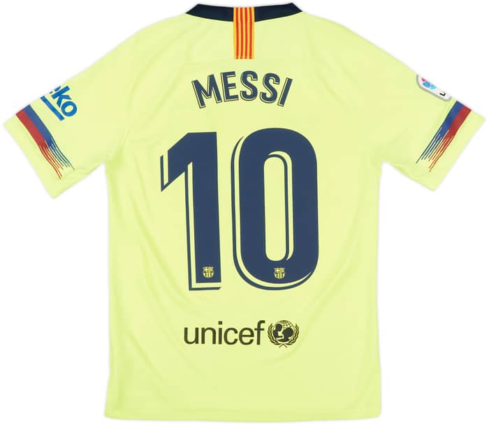 2018-19 Barcelona Away Shirt Messi #10 - 8/10 - (S) 2018-19 Barcelona Away Shirt Messi #10 - 8/10 - (S)