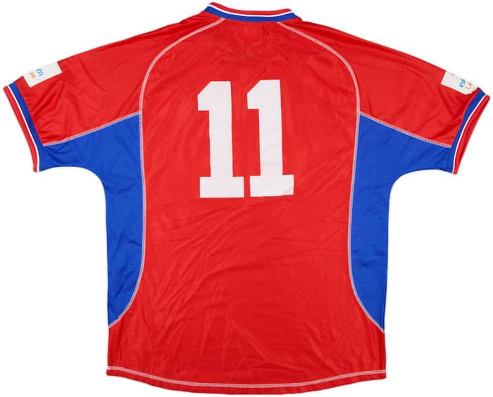 2002-03 Shelbourne Match Issue Home Shirt #11
