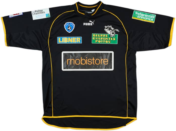 2001-02 Chamois Niortais Match Issue Away Shirt Lauret #13