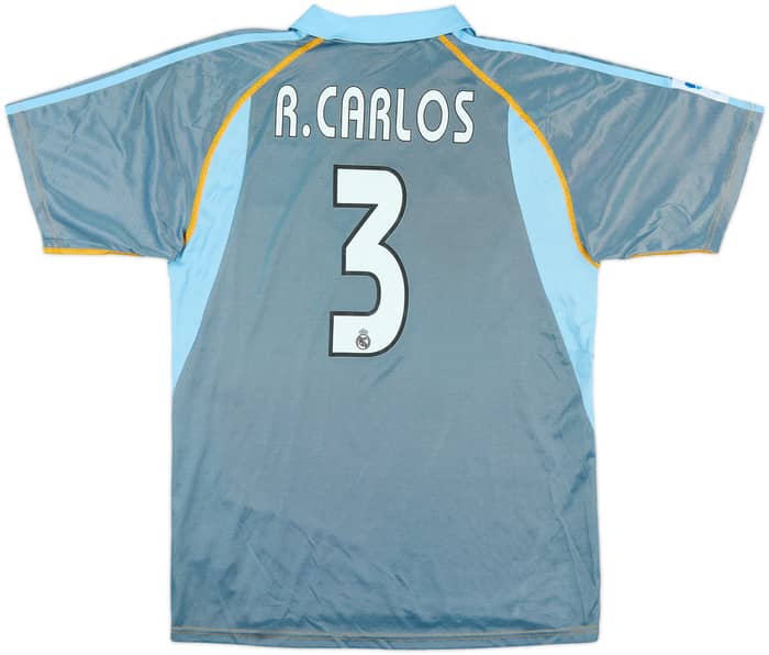 2003-04 Real Madrid Third Shirt R.Carlos #3 - 6/10 - (S)