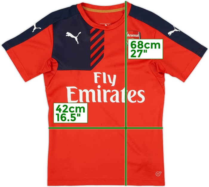 2015-16 Arsenal Puma Training Shirt - 5/10 - (S)