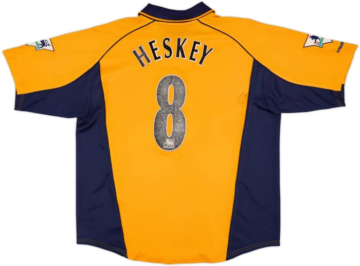 2000-02 Liverpool Away Shirt Heskey #8 - 5/10 - (XL)