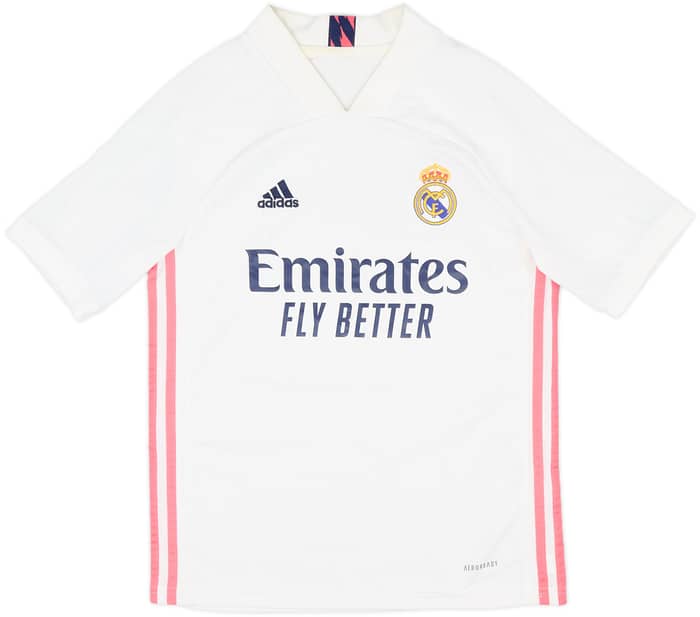 2020-21 Real Madrid Home Shirt - 7/10 - (L.Boys)