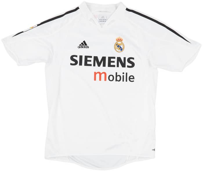 2004-05 Real Madrid Home Shirt - 8/10 - (XL.Boys)