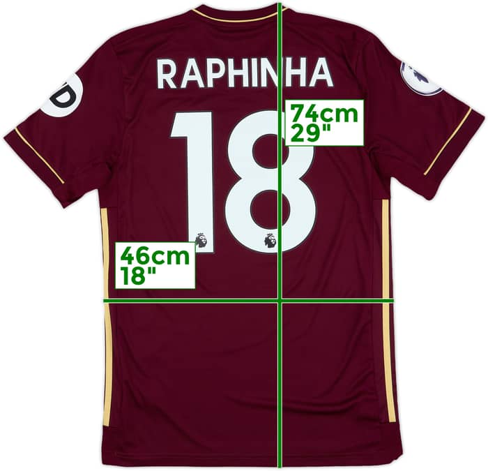 2020-21 Leeds Third Shirt Raphinha #18 - 7/10 - (S)