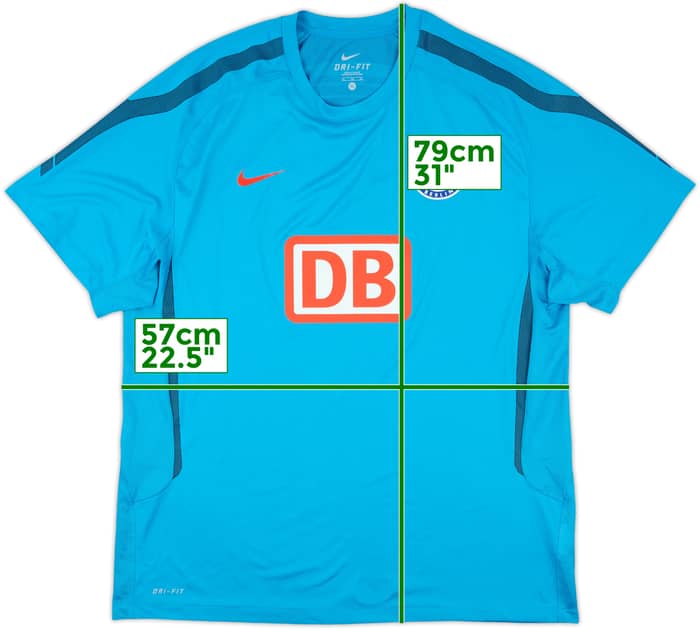 2010-11 Hertha Berlin Nike Training Shirt - 8/10 - (XL)